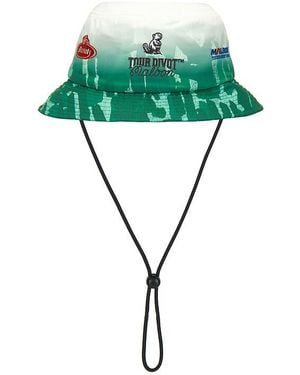 Malbon X Golf & Bass Club Sponsors Bucket Hat - Green