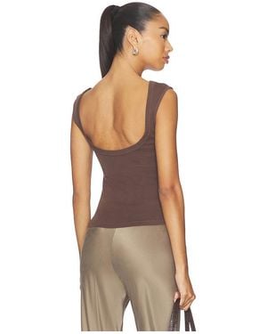 St. Agni Ballerina-Oberteil Aus Biologischer Baumwolle - Natur