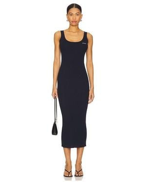 we11done Midi-Kleid - Blau