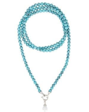 petit moments Collar De Cuentas Bounty En Color Azul Cerceta Talla