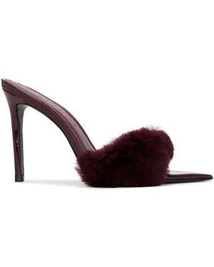 Black Suede Studio Osa 100 Mule - Multicolor