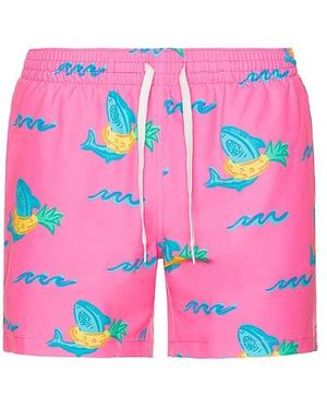 Chubbies The Pineapple Floaters 5.5 Swim Short - Pink