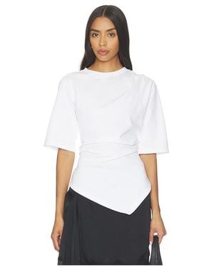 Rohe Reinvented Twisted T-Shirt - White