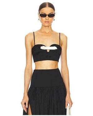 LPA Sabrina Bow Top - Black