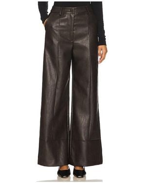 Bardot Marlowe Faux Leather Pant - Black