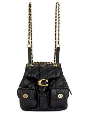 COACH Gesteppter Rucksack Tabby - Schwarz