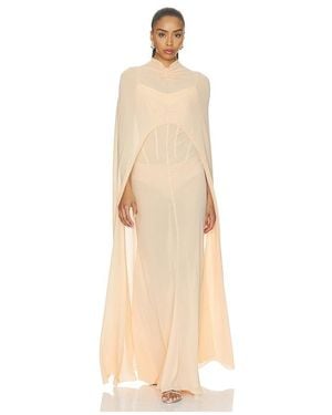 Anna October Marigold Cape - Natur