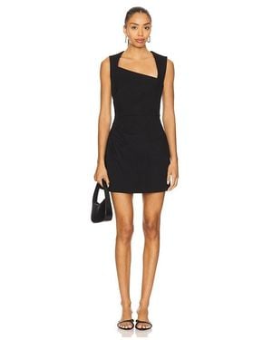 Elliatt Alina Asymmetrical Mini Dress - Black