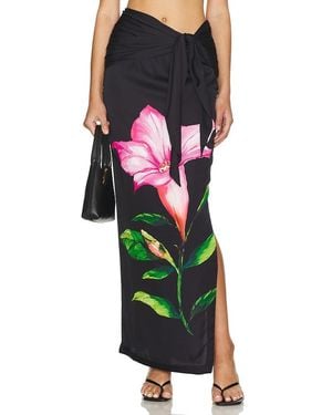 Rococo Sand Maxi Skirt - Black