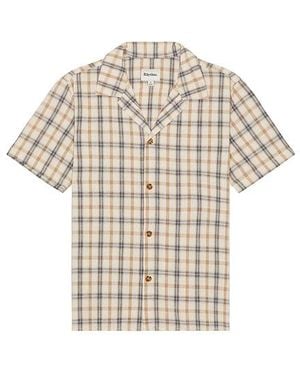 Rhythm Check Short Sleeve Shirt - White