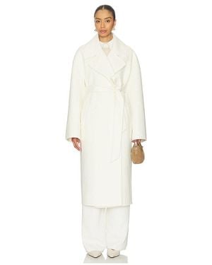 L'academie 'Academie Kye Wool Coat - White