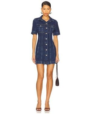 Joe's Jeans Denim Trucker Shift Dress - Blue