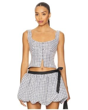 MAJORELLE Micah Top - White