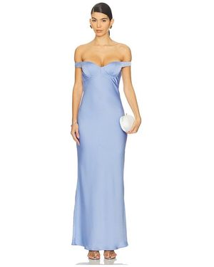 Runaway the Label Melrose Dress in Yellow | Lyst