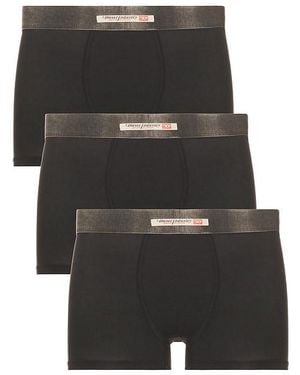 DIESEL Damien Denim Three Pack Underwear - Black