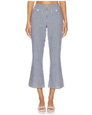Frankie's Bikinis Parlour Poplin Capri - Blue