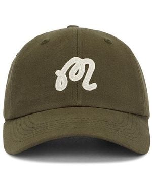 Malbon Golf Washed Applique Hat - Green