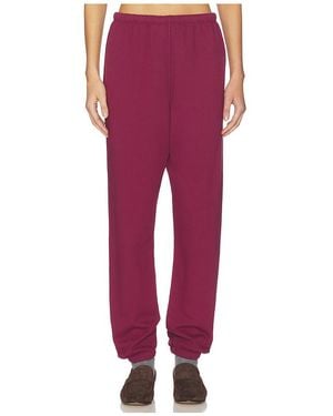 PERFECTWHITETEE Johnny French Terry Easy Sweatpant - Red