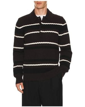 NN07 Alfie Polo En Color Marrón Talla (También En M, S, Xl/1X, Xxl/2X) - Negro