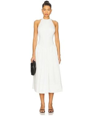 L'academie 'Academie Akiri Midi Dress - White
