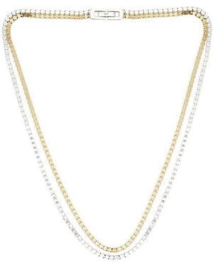 Jenny Bird Double Amalfi Chain Necklace - White