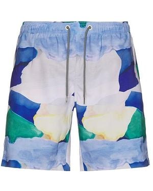 Far Afield Graphic ショートパンツ - ブルー