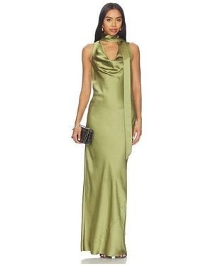 Amanda Uprichard Paula Maxi Dress - Multicolor
