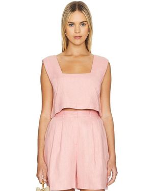 Posse Caleb Crop Top - Pink