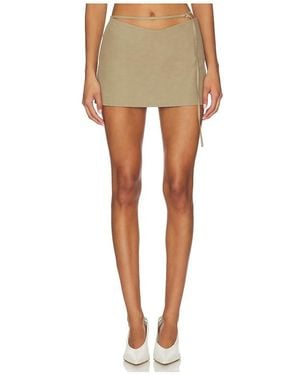 Bec & Bridge Finn Mini Skirt - Natural