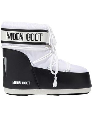 Moon Boot Kids Icon Low Nylon Boot - Black