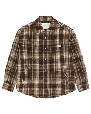 DUNST Flanell-Shirt Quilted Check - Mehrfarbig