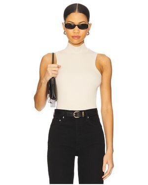 LNA Detra Mockneck Tank Top - Schwarz