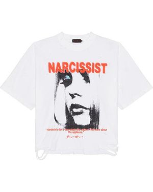 Funeral Apparel Narcissist Tee - White