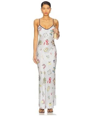 ROAME. Wessex Slip Dress - White
