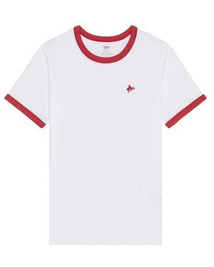 Levi's Retro Ringer Tee - White
