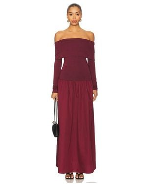 ALL THE WAYS Cressida Maxi Dress - Red