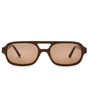Lu Goldie Sofia Sunglasses - Brown