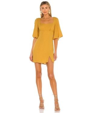House of Harlow 1960 X Revolve Imani Mini Dress - Yellow