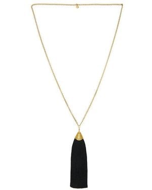 petit moments Vibes Tassel Necklace - Metallic
