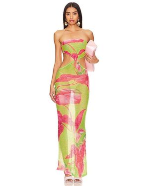 retroféte Fontelina Dress - Orange