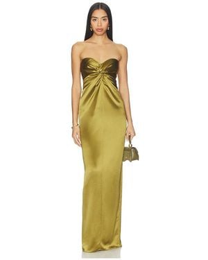 retroféte Olivine Dress - Metallic