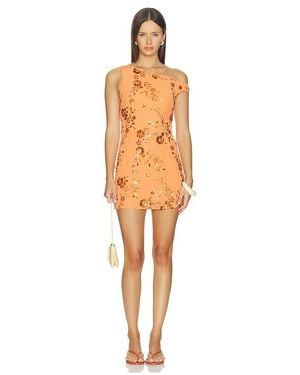 MORE TO COME Josefina Mini Dress - Orange
