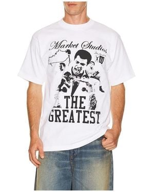 Market X Muhammad Ali The Greatest T-Shirt - Grey