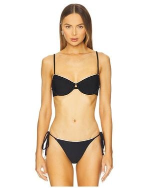 La Porte Fonda Underwire Bikini Top - Orange
