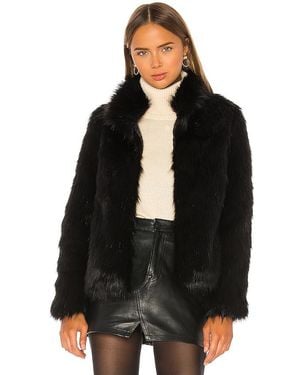 Unreal Fur Unreal Faux Fur Delish Jacket - Black