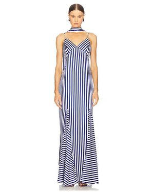 Katie May Tiki Gown - Blue