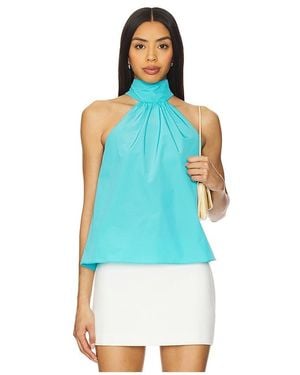 Amanda Uprichard Fontana Top - Blue