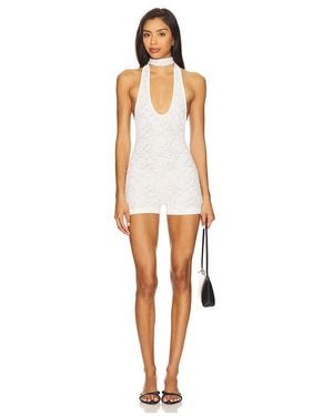 Lioness Ace Romper - White