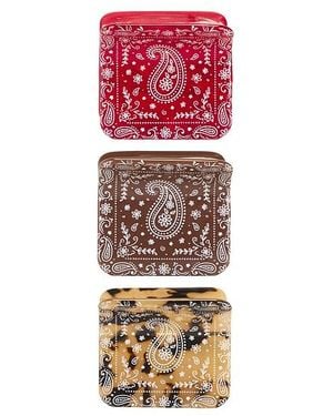 Frasier Sterling Haarklammer-Set Bandana - Weiß