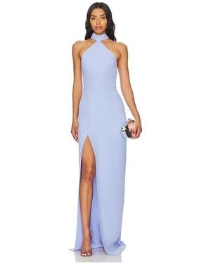 Amanda Uprichard X Revolve Queen Gown - Blue